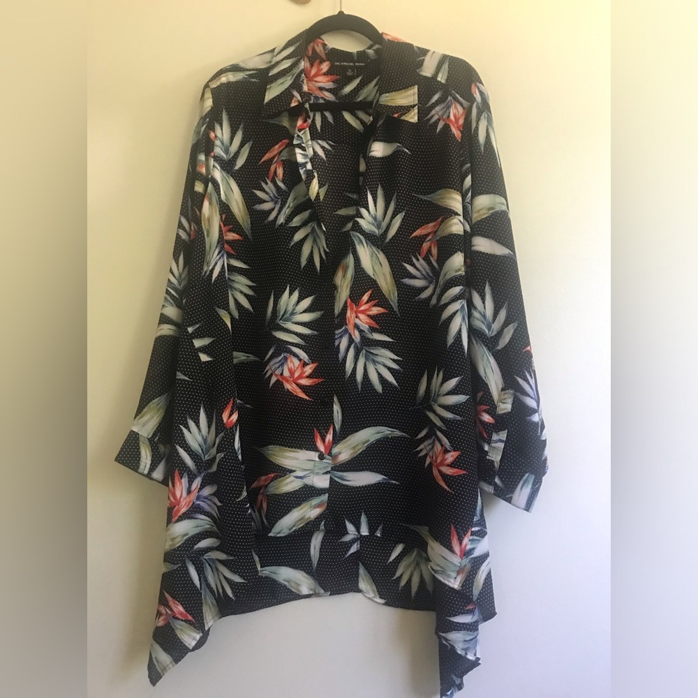 Zac and Rachel button down blouse
